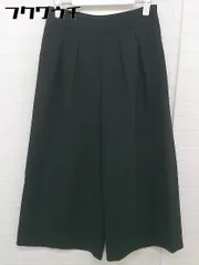 ◇ Spick & Span スピック アンド スパン タックワイドパンツ サイズ38 ブラック レディース  【中古】 【1112170010082】