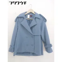 ◇ URBAN RESEARCH ITEMS 長袖 ピーコート サイズ F ブルー レディース  【中古】 【1112180004989】