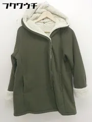■ Live in comfort リブインコンフォート 裏ボア 長袖 コート サイズMP カーキ レディース  【1112200006283】