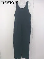 ◇ RODEO CROWNS ロデオクラウンズ ノースリーブ オールインワン サロペット サイズS ブラック レディース  【中古】 【1112200011416】