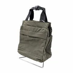 未使用品 Plantation プランテーション サイドファスナーバッグ(S) ナイロン PL33-AG701-09 カーキ系のサムネイル