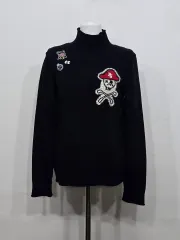 90 レディース パーリーゲイツ ウール 防風 ニット