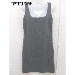 ◇ JILL STUART ジル スチュアート ノースリーブ ミニ ワンピース サイズ4 ミディアムグレー レディース  【1112220003835】