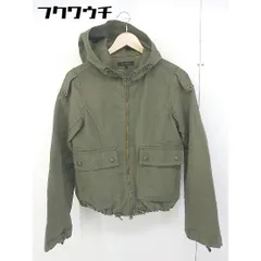 ◇ rienda リエンダ 長袖 ミリタリー ジップアップ パーカー サイズM カーキ レディース  【中古】 【1112270003366】のサムネイル