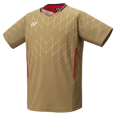 YONEX(ヨネックス) メンズゲームシャツ(フィットスタイル) テニス・バドミントン ウェア(メンズ) (10698)、(016)ゴールド