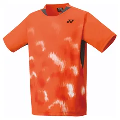 YONEX(ヨネックス) ユニゲームシャツ（フィットスタイル） テニス・バドミントン ウェア（ユニ） -10608、(005)オレンジ