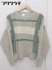 ■ KBF ケービーエフ URBAN RESEARCH 長袖 ニット セーター サイズONE ベージュ系 レディース  【中古】 【1112280002250】