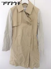 ◇ ◎ bulle de savon ビュル デ サボン 長袖 トレンチ コート サイズF ベージュ レディース  【1112280001406】のサムネイル