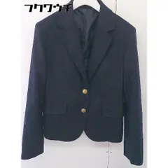 ◇ green label relaxing UNITED ARROWS 2B 長袖 テーラード ジャケット ブレザー サイズ38 ネイビー レディース  【中古】 【1112290005043】