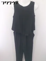 ◇ UNWINDER アンワインダー × green label relaxing UNITED ARROWS オールインワン サイズ38 ブラック レディース  【中古】 【1112300003328】