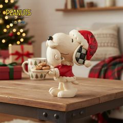 Snoopy Cookie Santa Mini 8.4cm Christmas | Jim Shore Peanuts Goods Figure Doll Ornament Sculpture Jim Shore Official Import