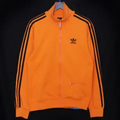 ADIDAS トラックジャケット Sサイズ オレンジ AGC002