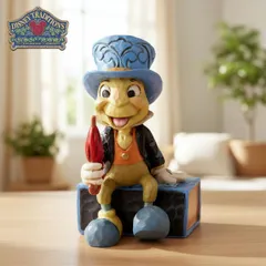 ジミニー・クリケット ミニ 7cm ピノキオ | ディズニー トラディションズ ジムショア グッズ フィギュア 人形 置物 彫刻 Jim Shore 正規輸入品