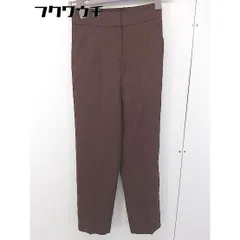 ◇ NATURAL BEAUTY BASIC ウエストゴム テーパードパンツ サイズXS ブラウン系 レディース  【中古】 【1201110002581】