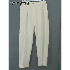 ◇ PLST プラステ ウエストゴム テーパードパンツ サイズ4 アイボリー レディース  【中古】 【1201110002321】