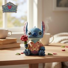 Stitch Valentine 15.5cm Lilo & Stitch | Disney Traditions Jim Shore Goods Figure Doll Ornament Sculpture Jim Shore Official Import