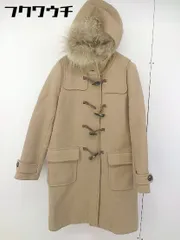 ◇ Ray BEAMS レイビームス ウール混 フード付き 長袖 ダッフルコート サイズ0 ベージュ系 レディース  【中古】 【1201110004943】