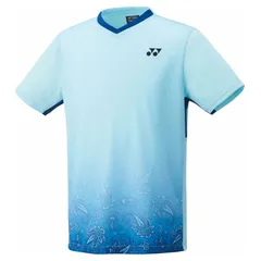 YONEX(ヨネックス) ユニゲームシャツ（フィットスタイル） テニス・バドミントン ウェア（ユニ） -10604、(111)アクアブルー