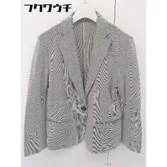 ◇ COMME CA ISM コムサイズム 薄手 1B 長袖 テーラードジャケット サイズ L グレー レディース  【中古】 【1201120003974】
