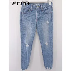 ◇ MOUSSY マウジー ストレッチ クラッシュ スキニーデニム サイズ23 インディゴ レディース  【中古】 【1201120003721】