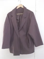 ◇ GRL グレイル 長袖 チェスターコート サイズ F パープル レディース  【中古】 【1201130002820】