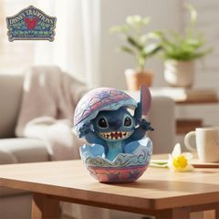 Stitch Easter Egg 13.3cm Lilo & Stitch | Disney Traditions Jim Shore Goods Figure Doll Ornament Sculpture Jim Shore Official Import