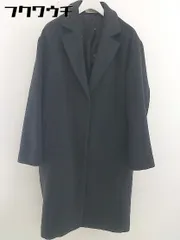 ◇ niko and … ニコアンド 長袖 チェスターコート ダークグレー レディース  【1201170001142】