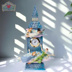 ピーター・パン クロック 26cm | ディズニー トラディションズ ジムショア グッズ フィギュア 人形 置物 彫刻 Jim Shore 正規輸入品