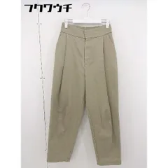 ◇ GALLARDAGALANTE ガリャルダガランテ タック パンツ サイズ1 ベージュ系 レディース  【中古】 【1201190003980】