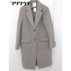 ■ B:MING by BEAMS ビーミング by ビームス 長袖 チェスター コート サイズL グレー レディース  【中古】 【1201270001400】