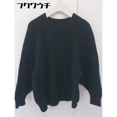 ◇ SLOBE IENA スローブ イエナ ハイネック ウール ニット 長袖 セーター ブラック レディース 【中古】 【1201310000424】