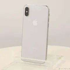 〔中古品〕 iPhoneX 256GB シルバー MQC22J／A SIMフリー【258】