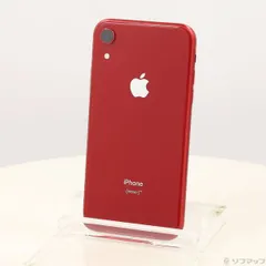 〔中古品〕 iPhoneXR 64GB プロダクトレッド MT062J／A SoftBank【352】