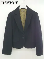 ◇ D / ESTNATION ウール 長袖 テーラード ジャケット サイズ36 ブラック レディース  【中古】 【1202100006503】のサムネイル