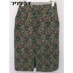 ◇ KBF+ URBAN RESEARCH ゴブラン織り 膝下丈 タイト ナロー スカート サイズONE ブラック系 レディース  【中古】 【1202140003449】のサムネイル