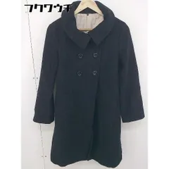 ◇ Lois CRAYON ロイスクレヨン ウール混 長袖 コート サイズM ブラック レディース  【中古】 【1202160005034】のサムネイル