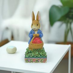 BelArt ベルアート ピーターラビット 振り子時計 陶器 高さ約30cm