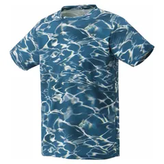 YONEX(ヨネックス) ユニゲームシャツ(フィットスタイル) テニス・バドミントン ウェア(ユニ) (10684)、(590)フェルトブルー