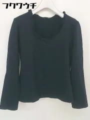 ◇ INGEBORG インゲボルグ 長袖 Tシャツ カットソー サイズM ブラック レディース  【中古】 【1202180000750】