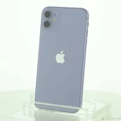〔中古品〕 iPhone11 64GB パープル MWLX2J／A SoftBank【262】