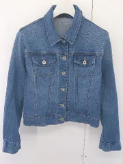 ◇ NATURAL BEAUTY BASIC 長袖 デニム ジャケット Gジャン サイズS インディゴ レディース  【1203210001877】