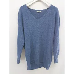 ◇ JOURNAL STANDARD ジャーナルスタンダード Ｖネック 長袖 ニット セーター ブルー系 マルチ レディース  【中古】 【1203220000617】