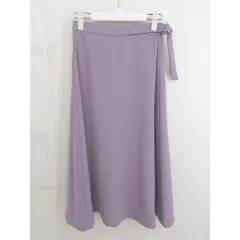 ◇ SENSE OF PLACE by URBAN RESEARCH 膝下丈 フレア スカート サイズS パープル レディース  【中古】 【1203210003918】