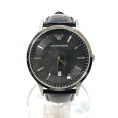 【ジャンク品】Emporio Armani エンポリオ・アルマーニ AR-2411 アナログ クオーツ腕時計  (fuz) 【198-260103-gm-22-tom】