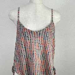 MARC BY MARC JACOBS ドット柄 キャミソール XS コットン100％ マルチカラー　　20251225-0001