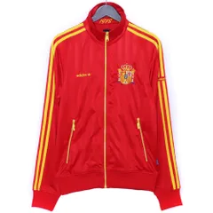 ADIDAS サッカースペイン代表モデル トラックジャケット ジャージ Sサイズ レッド AK9006