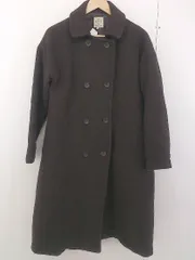 ■ Samansa Mos2 サマンサモスモス 長袖 コート サイズF ダークブラウン レディース  【中古】 【1203290001378】
