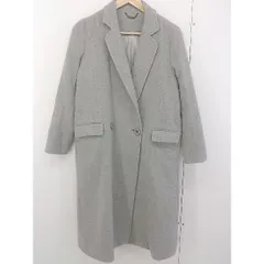 ■ Lily Brown リリーブラウン 長袖 チェスター コート サイズF グレー レディース  【中古】 【1204010004273】
