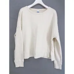 ◇ DISCUS ATHLETIC スウェット 長袖 トレーナー サイズF ライトイエロー レディース  【中古】 【1204010008196】
