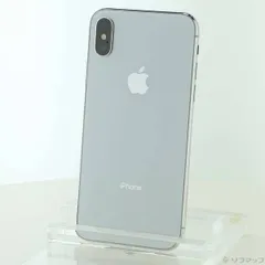 〔中古品〕 iPhoneX 256GB シルバー MQC22J／A SIMフリー【368】